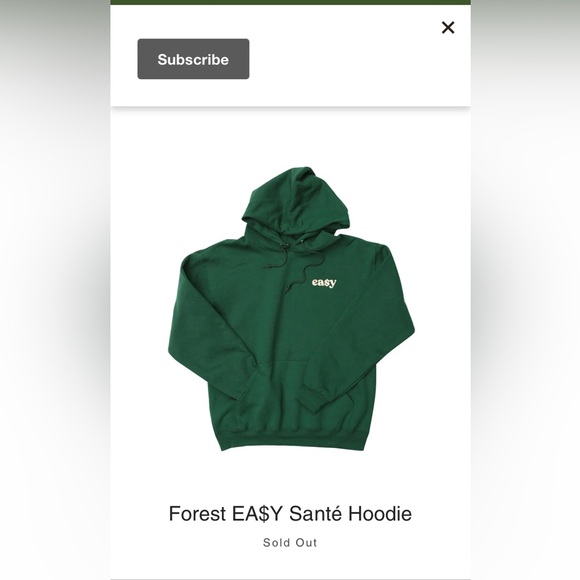 ea$y hoodie Med Sold out online - Picture 2 of 9